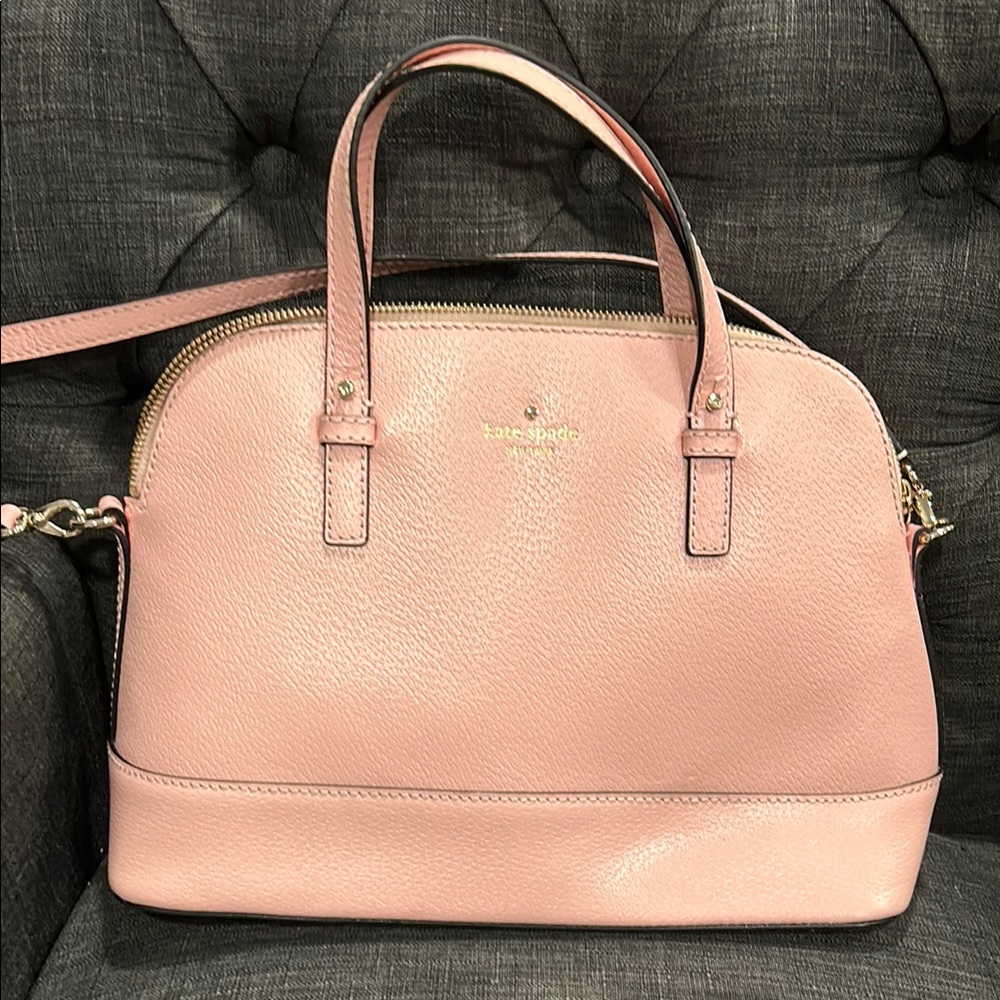 Kate Spade Pink Leather Satchel